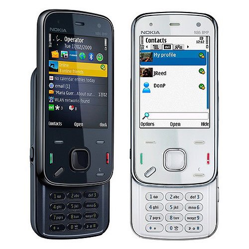 NOKIA N86 сканирования камеры